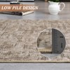 Area Rug Living Room Rugs Machine Washable Rug Large Modern Soft Non Slip Carpet Indoor Thin Low Pile Carpets for Bedroom Dining Table Home Office - 4 of 4