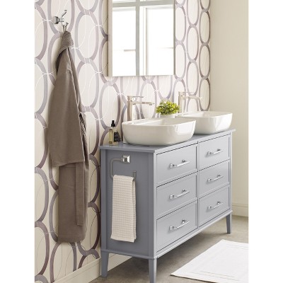 Mulholland Chrome Double Prong Wall Mounted Hook