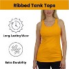 Galaxy By Harvic Women's Loose Fit Ribbed Tank Top - 2 of 4