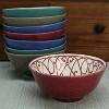 BIA Cordon Bleu Set of 8 6" Gallic Rail Bowls - 4 of 4