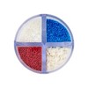Mystic Sprinkles Patriotic Pride Nonpareil Petite Sprinkle Assortment 4.2oz - 3 of 4