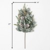 Sullivans Pine & Eucalyptus Artificial Stem 27"H Green - 3 of 4