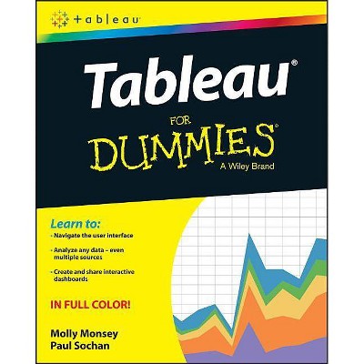 Tableau for Dummies - by  Molly Monsey & Paul Sochan (Paperback)