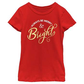 Girl's Lost Gods Always Be Merry & Bright T-Shirt