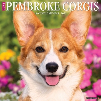 2022 Wall Calendar Just Pembroke Corgis - Willow Creek Press