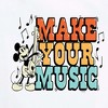 Women's - Disney - Make Your Music Short Sleeve Graphic T-Shirt - 2 of 4