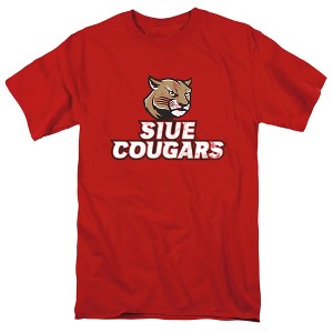 Men's Southern Illinois University Edwardsville Official Distressed Primary Logo T-Shirt - 1 of 4