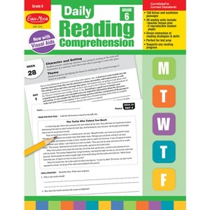 Daily Reading Comprehension, Grade 6 Teacher Edition - by  Evan-Moor Educational Publishers (Paperback) - 1 of 1