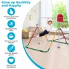 Safstar Kids Folding Horizontal Bar Adjustable Training Gymnastics Bar W/Basketball Hoop - 3 of 4