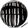 AND1 Rubber Basketball & Pump (Drip Collection) - Official Size 7 (29.5”) Streetball, Made for Indoor Outdoor Games, White Drip - 2 of 4