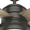 Hunter Fans 52" Loki Lighted Ceiling Fan Noble Bronze Finish with Integrated LED and Pull Chain Control - 4 of 4