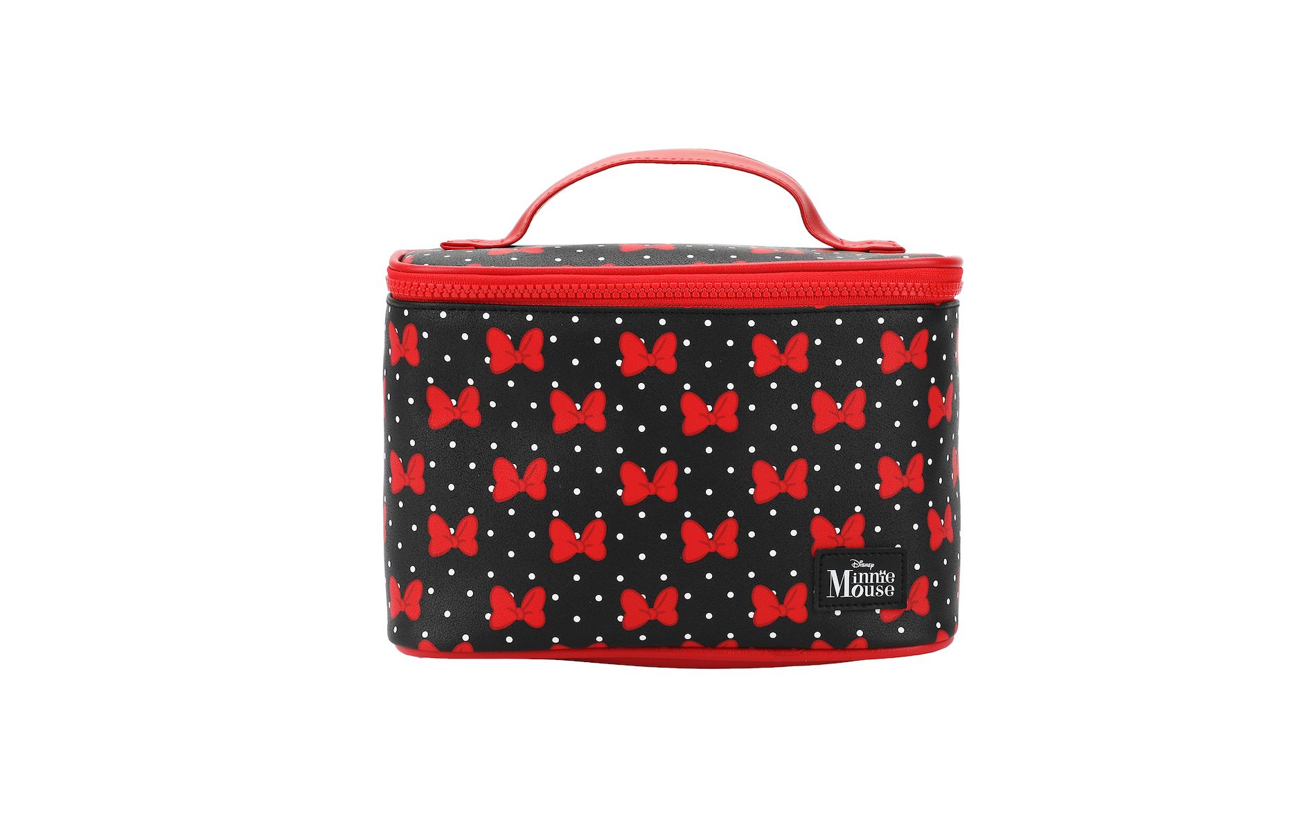 Disney Minnie Mouse Bows & Polka Dots Black 6” Beauty Case