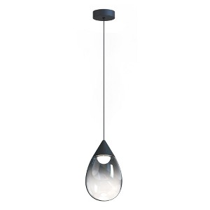 ET2 Lighting Dewdrop 1 - Light Pendant in  Black - 1 of 4
