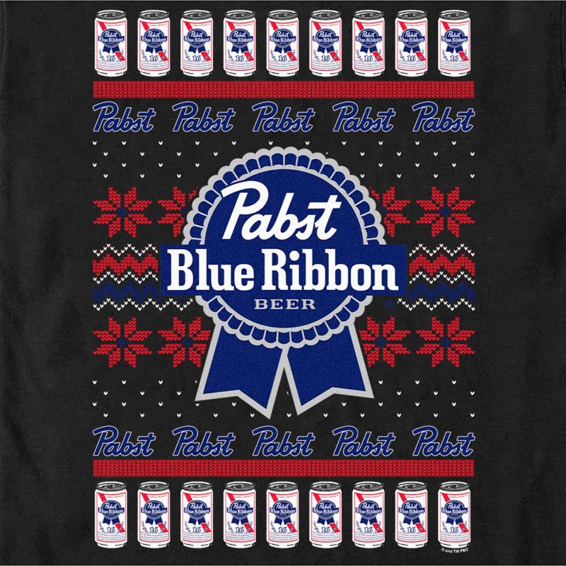Men's Pabst Christmas Logo T-Shirt, 2 of 6