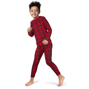 Rocky Thermal Underwear for Boys, Long Johns Fleece Lined Set, Shirt & Pants, Base Layer - 1 of 4