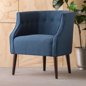 Brandi Upholstered Club Chair - Christopher Knight Home - 1 of 4