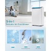 EUHOMY 14,000 BTU Quiet Portable Air Conditioner, Multifunctional Floor AC Unit With Dehumidifier - 2 of 4