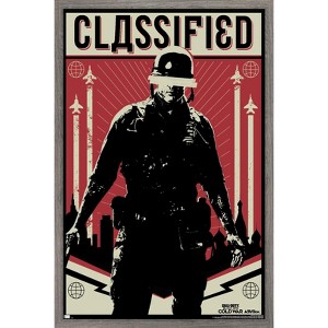 Trends International Call of Duty: Black Ops Cold War - Classified Framed Wall Poster Prints - 1 of 4