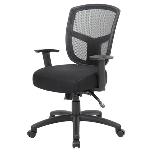 Deluxe Posture Chair Black - Boss Office Products : Target