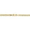 Black Bow Jewelry 2.9mm 10k Yellow Gold Flat Beveled Curb Chain Necklace - 4 of 4