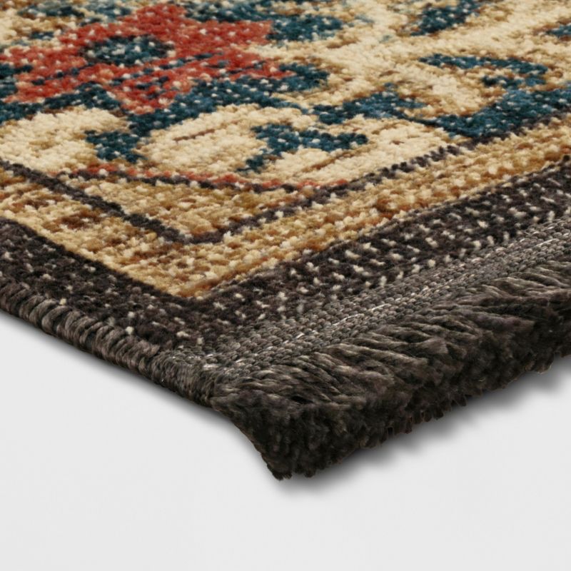 Floral Woven Medallion Persian Rug - Threshold&#153;, 3 of 8