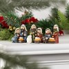 Transpac Christmas Holiday Mary Joseph Jesus Nativity Polyresin Tabletop Figurine Decoration Set of 3, 2.25H inches - 2 of 4