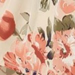 beige pink-floral