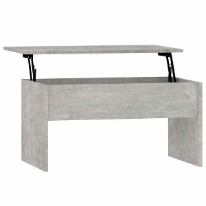 vidaXL Coffee Table White Engineered wood Medium-sized - 1 of 4