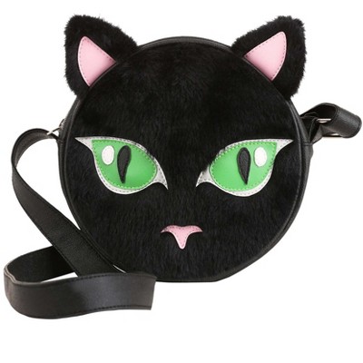 Halloweencostumes.com Women Crafty Cat Costume Purse, Black/pink/green ...