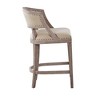 LIVN CO. Chic Natural/Beige Reclaimed Wood Counter Stool - 4 of 4