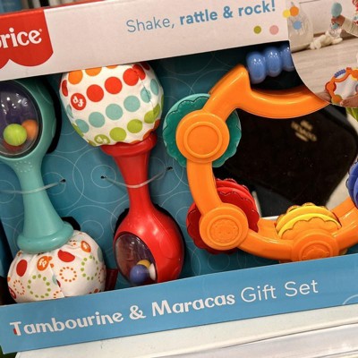 Fisher-Price Tambourine & Maracas Gift Set