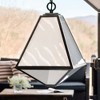 Crystorama Lighting Glacier 3 - Light Chandelier in  Black Charcoal - 4 of 4