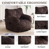TUYOHW Soft Corduroy Bean Bag Chair,No Assembly Required with Memory Foam Fill,Plush & Cozy Lounger - 4 of 4