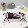 Anna-Kaci Rectangular Organizer Tray with Checkered Ribbon Tie Corners 4x8x2in - 3 of 4