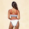 Women's Independence Day Stylish Striped Bikini Set for Summer Fun - Cupshe - 4 of 4