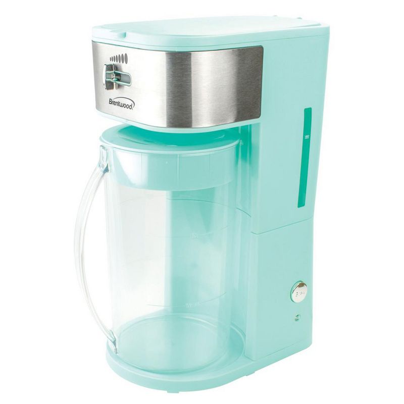 Brentwood Iced Tea and Coffee Maker in Blue with 64 Ounce Pitcher, 1 of 5