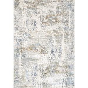 Quartz 27050 Ivory/Blue 5.3X7.7 Rectangle - 1 of 4