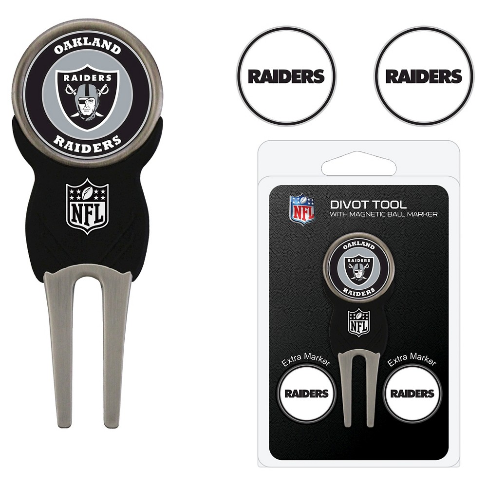 UPC 637556321459 product image for Oakland Raiders NFL Team Golf Divot Tool Pack with Signature Tool | upcitemdb.com