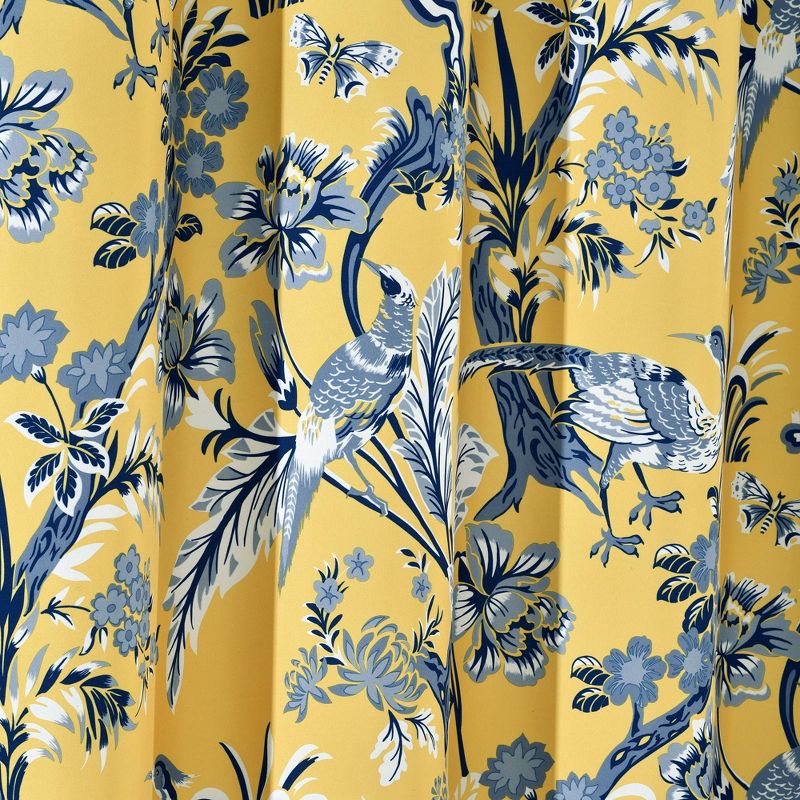 Dolores Shower Curtain Yellow - Lush D&#233;cor, 4 of 8