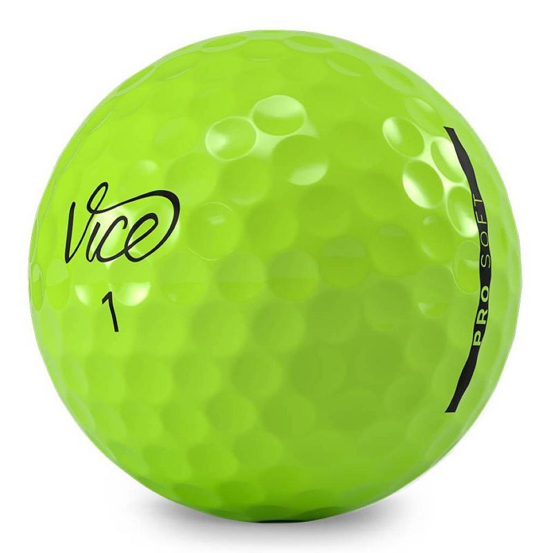 Vice Pro Soft Golf Balls - Neon Yellow, 4 of 6