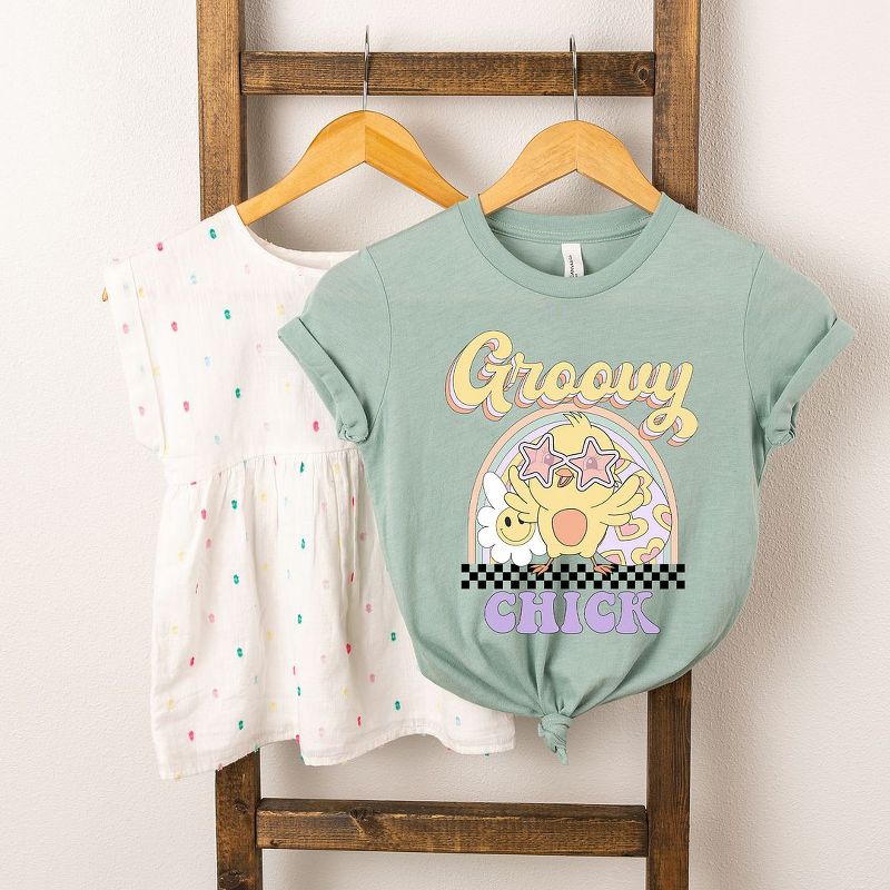 The Juniper Shop Groovy Easter Chick Youth Short Sleeve Tee, 2 of 3