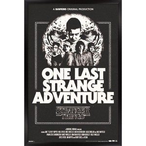 Trends International Netflix Stranger Things: Season 5 (2025) - One Last Adventure Framed Wall Poster Prints - 1 of 4