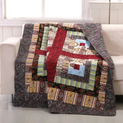 Greenland Home Fashion Colorado Lodge Throw High Quality Blanket - 50"x60" in Multicolor