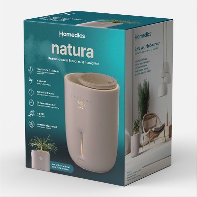 White Dual Mist Ultrasonic Humidifier with Plant Holder