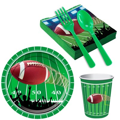 16ct Football Party Snack Pack