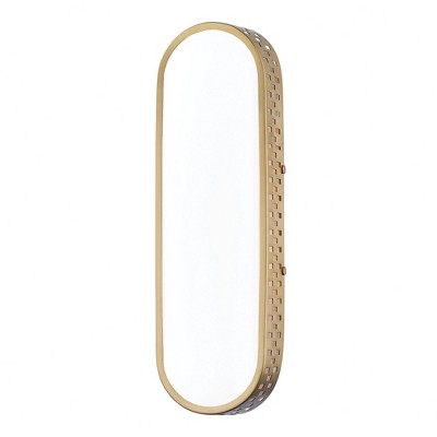 Mitzi Phoebe 2 - Light Wall Light in  Aged Brass Opal Matte Glass Shade  Shade