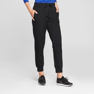 women's black jogging pants