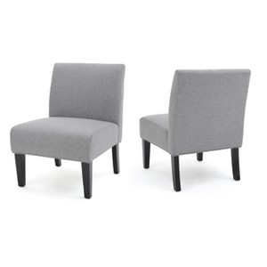 Set of 2 Kassi Accent Chair Gray - Christopher Knight Home