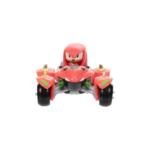 NKOK Official Sonic The Hedgehog Movie Toys | Sega Racing Pull Back Speed  Racer | Large Size Toy Car- Blue