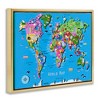 Stupell Industries Educational World Map, 21" x 17" - 3 of 4